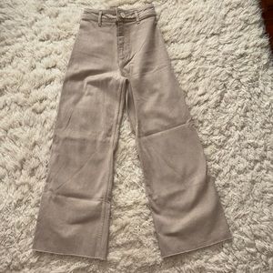 Zara marine straight jeans